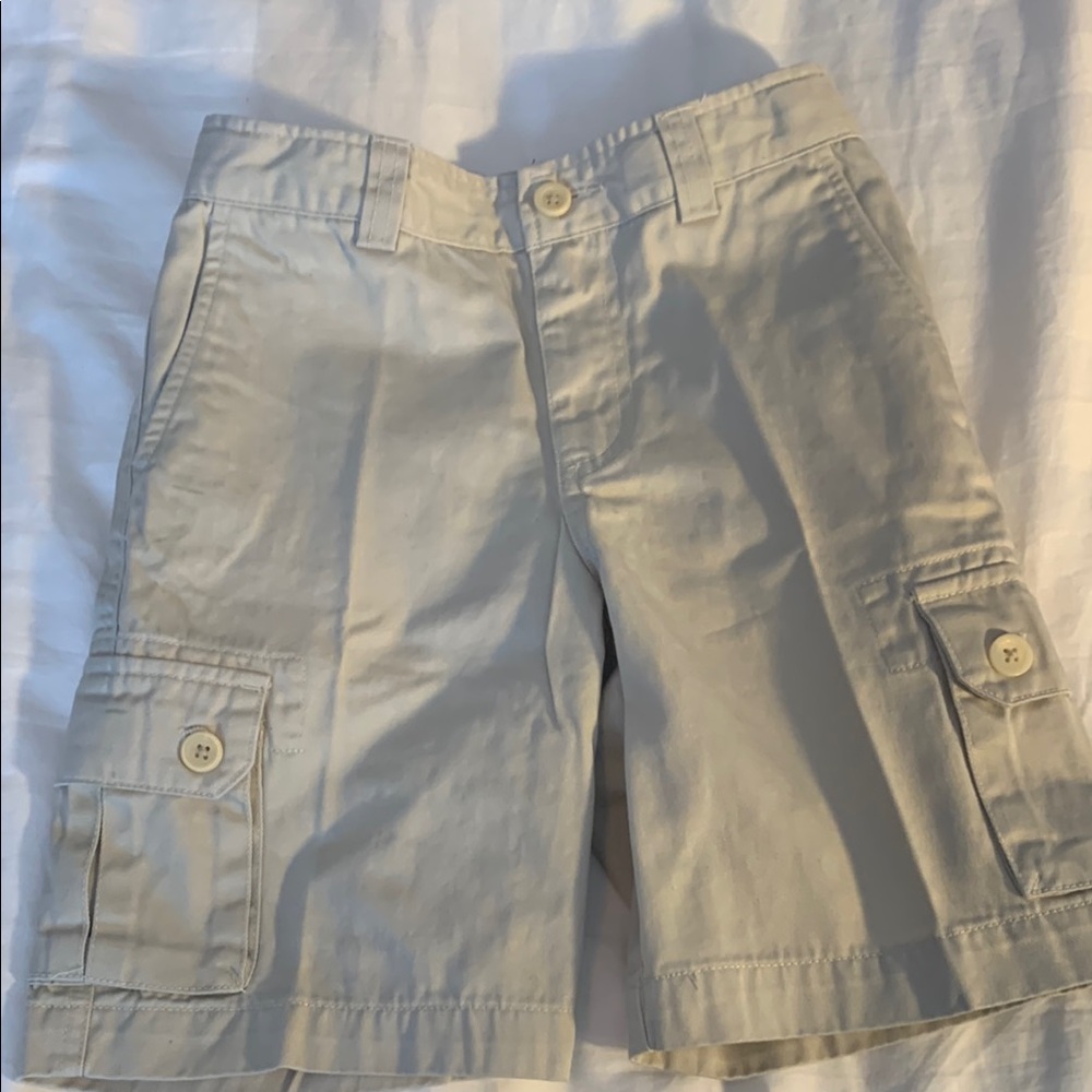 Polo Ralph Lauren beige cotton cargo shorts EUC